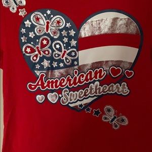 America patriotic T-shirt sz 7/8